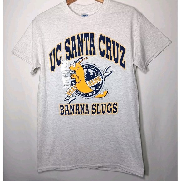 University California Santa Cruz T Shirt S Banana Slug UCSC Vintage NOS Slugwear - Picture 2 of 10